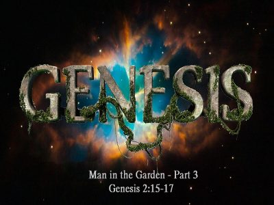 Genesis 2:15-17