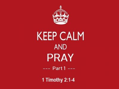 1 Timothy 2:1-4