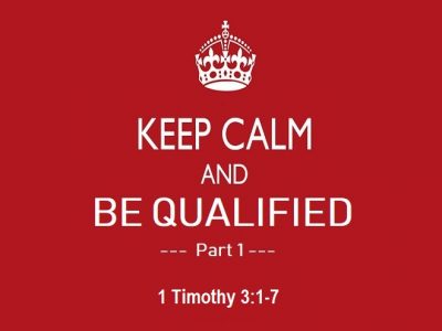 1 Timothy 3:1-7