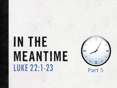 Luke 22:1-23