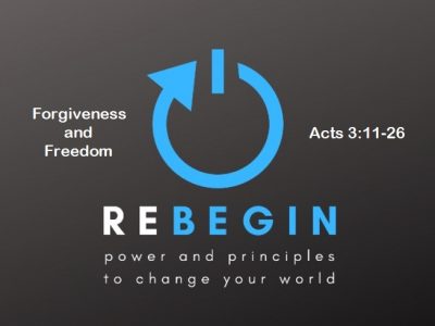 Forgiveness and Freedom