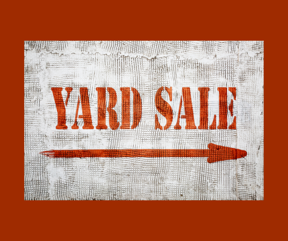 Indoor Yard Sale Ballardsville Baptist Church
